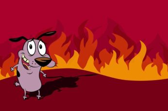 Courage The Cowardly Dog Windows 11 Wallpaper 4k