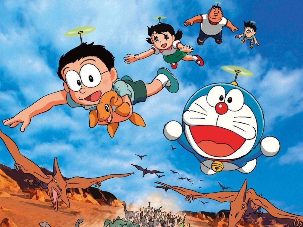 Doraemon Laptop Desktop Wallpaper 4k, Doraemon, Cartoons