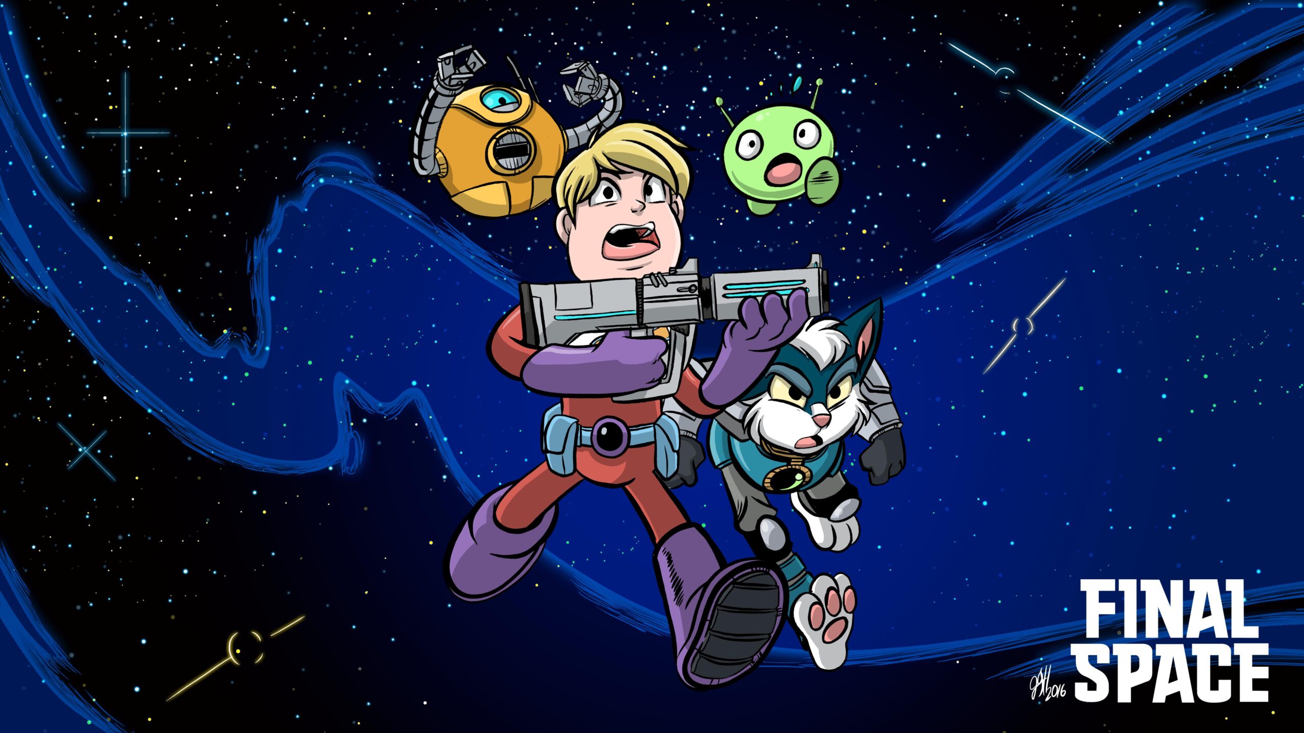 Final Space Wallpaper For Pc, Final Space, Cartoons