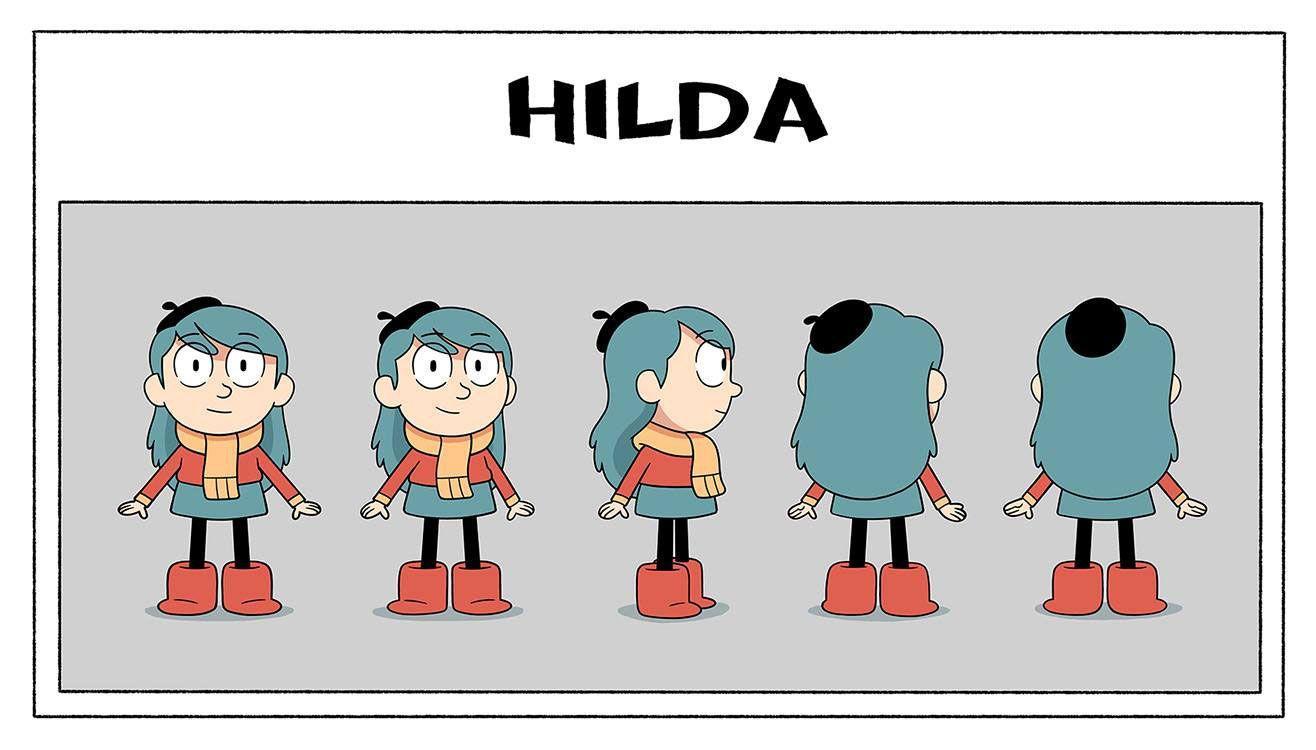Hilda Full Hd Wallpaper 4k, Hilda, Cartoons