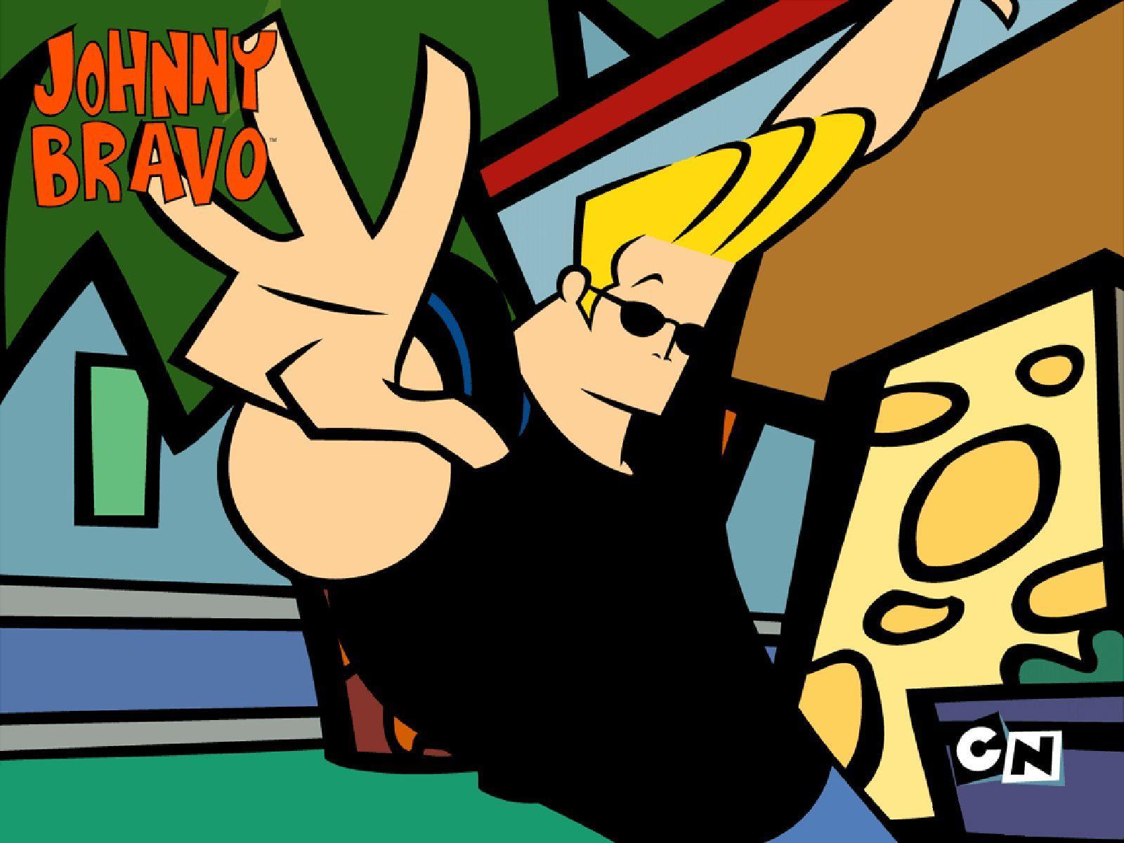 Johnny Bravo Hd Wallpaper 4k For Pc, Johnny Bravo, Cartoons