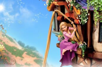 Rapunzel High Resolution Desktop Wallpaper