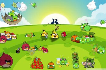 Angry Birds Laptop Wallpaper