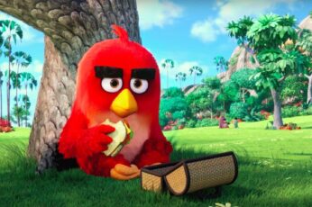 Angry Birds background wallpaper
