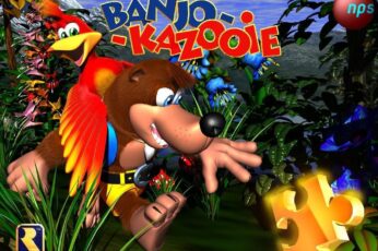 Banjo-Kazooie Windows 11 Wallpaper 4k