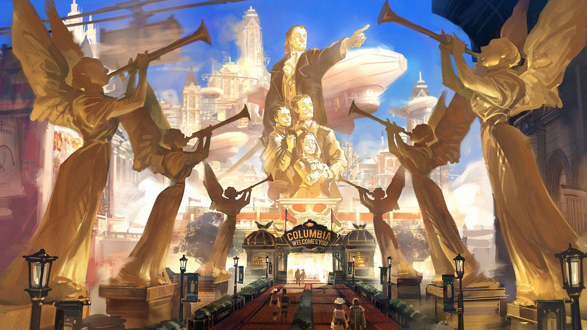 BioShock Infinite iphone 13 wallpaper, BioShock Infinite, Game