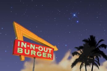 In-N-Out Burger Hd Wallpaper 4k Download Full Screen