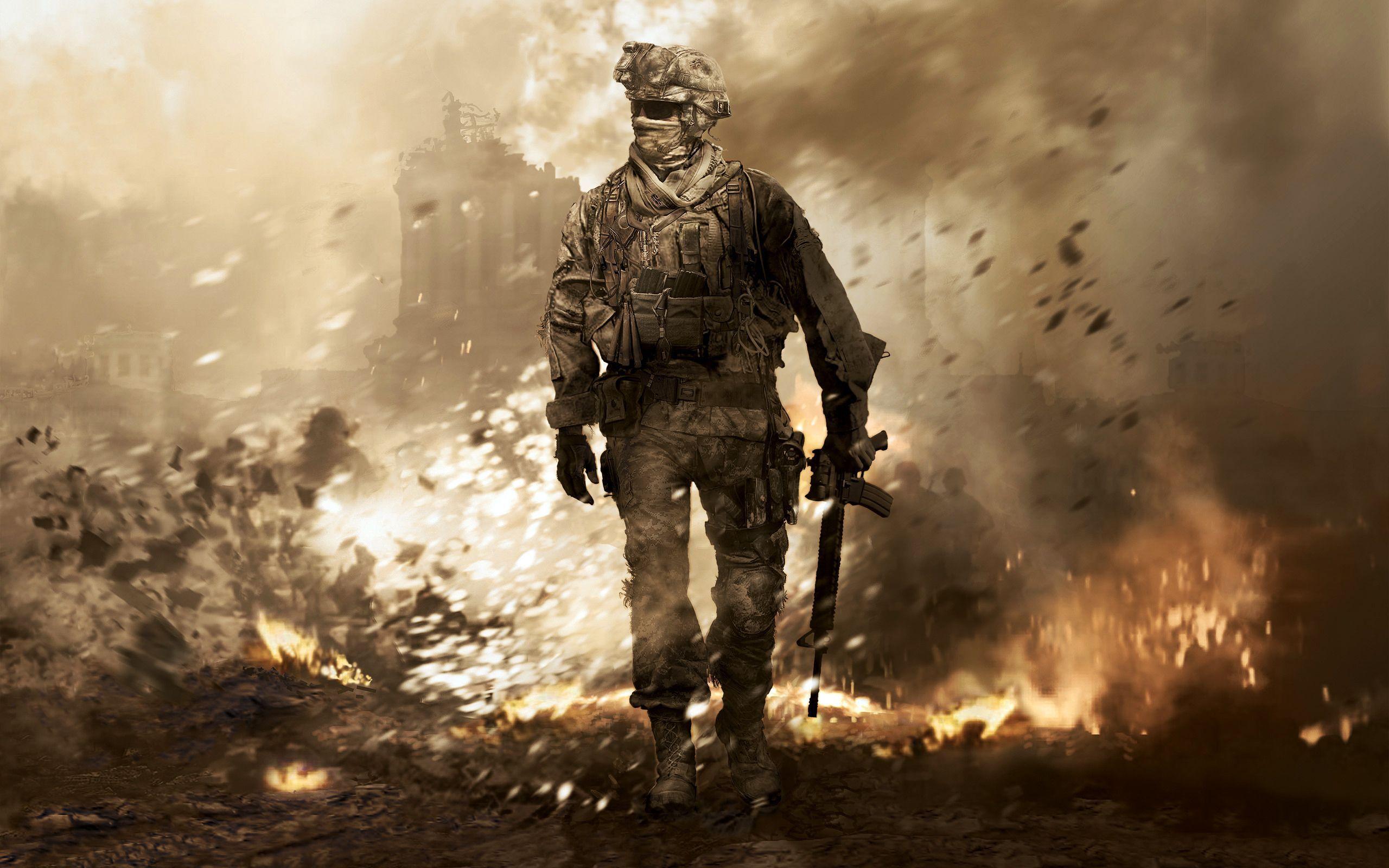 Call Of Duty 4 Modern Warfare 1080p Wallpaper, Call Of Duty 4 Modern Warfare, Game