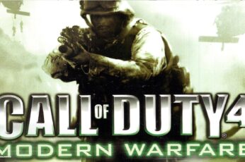 Call Of Duty 4 Modern Warfare Hd Wallpaper 4k For Pc