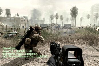 Call Of Duty 4 Modern Warfare Hd Wallpapers For Pc