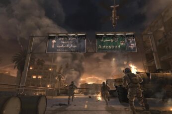 Call Of Duty 4 Modern Warfare ipad wallpaper