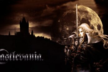 Castlevania Symphony Of The Night lock screen wallpaper