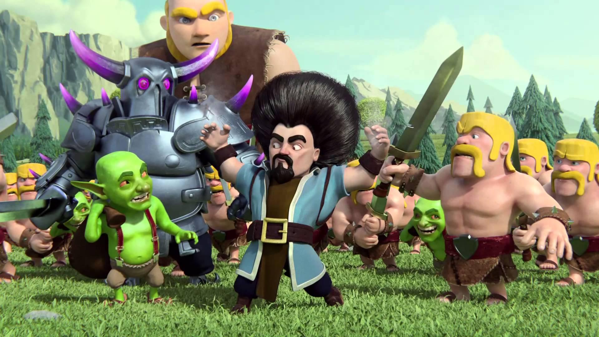 Clash Of Clans 4k Wallpaper, Clash Of Clans, Game