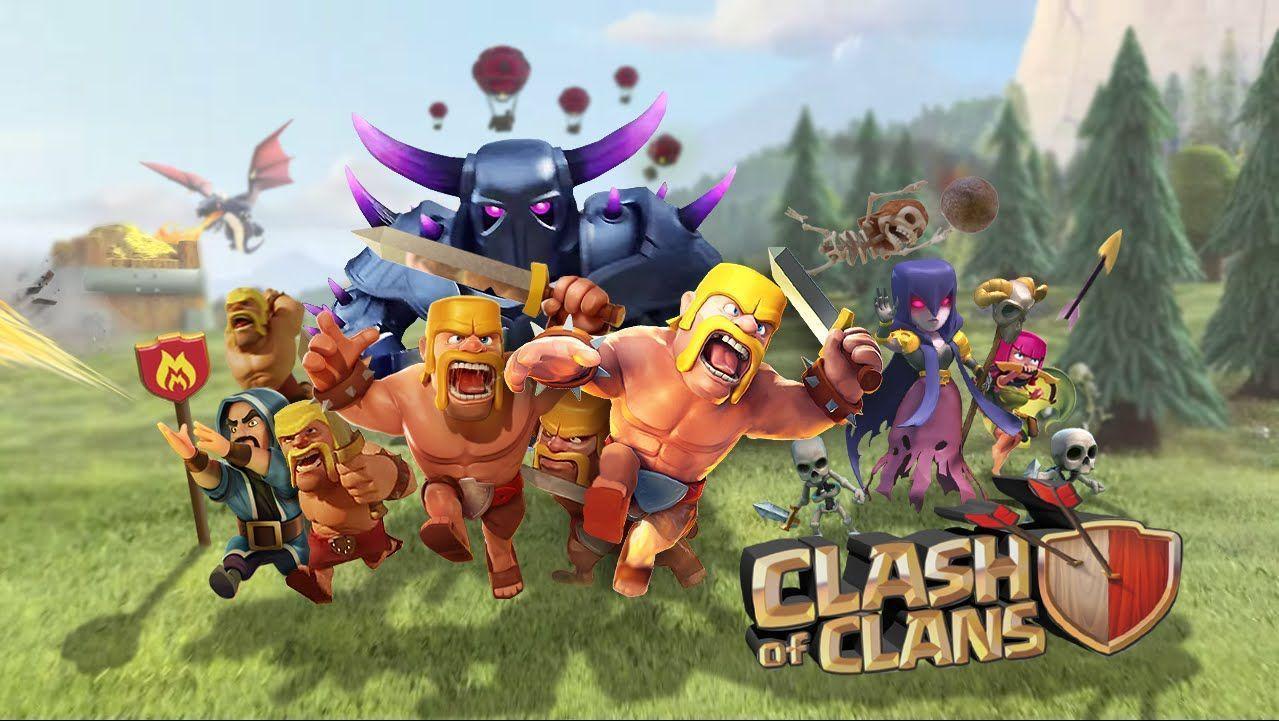 Clash Of Clans Free Desktop Wallpaper, Clash Of Clans, Game