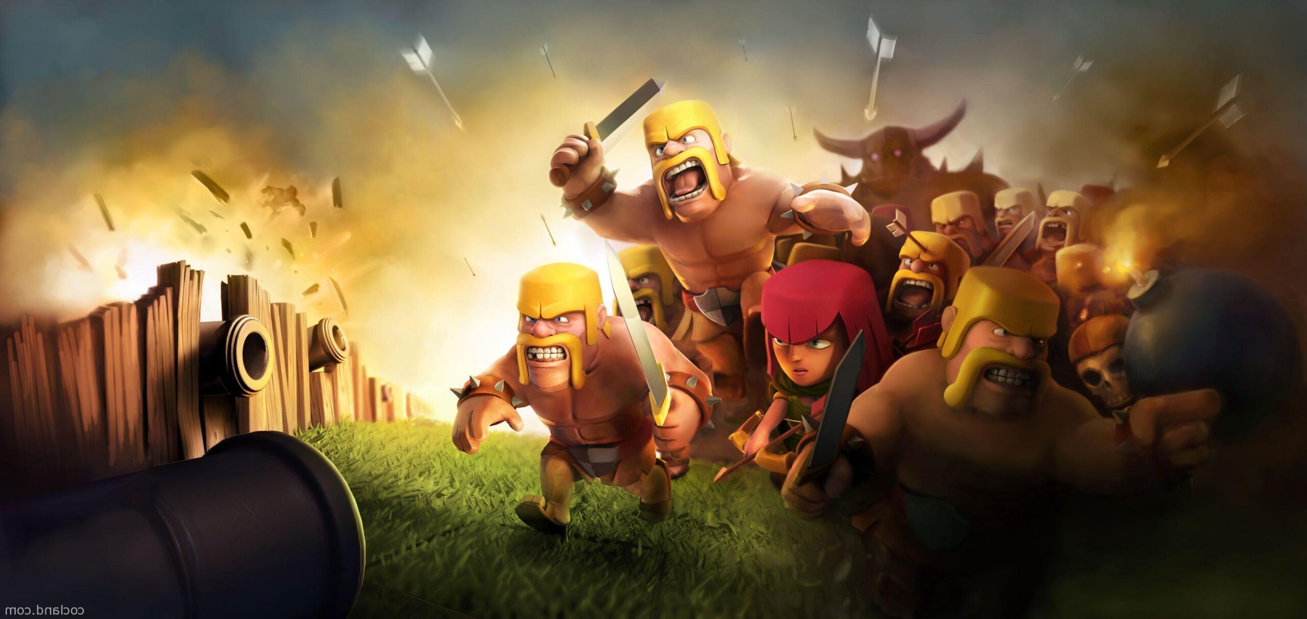 Clash Of Clans New Wallpaper, Clash Of Clans, Game