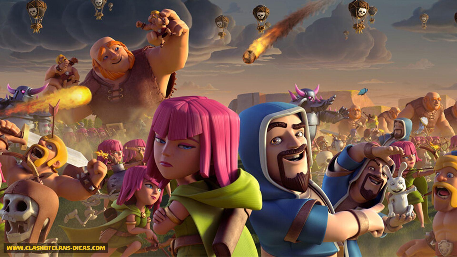 Clash Of Clans Wallpaper 4k Download, Clash Of Clans, Game