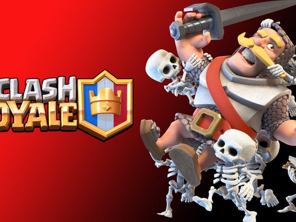 Clash Royale Skeleton King Golden Knight Archers 4K Wallpaper iPhone HD  Phone 430h