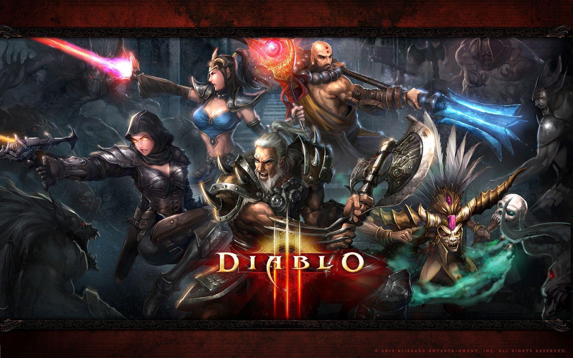 Diablo 3 Pc Wallpaper 4k, Diablo 3, Game