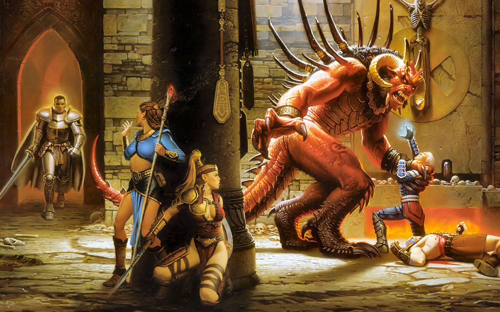 Diablo II Free Desktop Wallpaper, Diablo II, Game