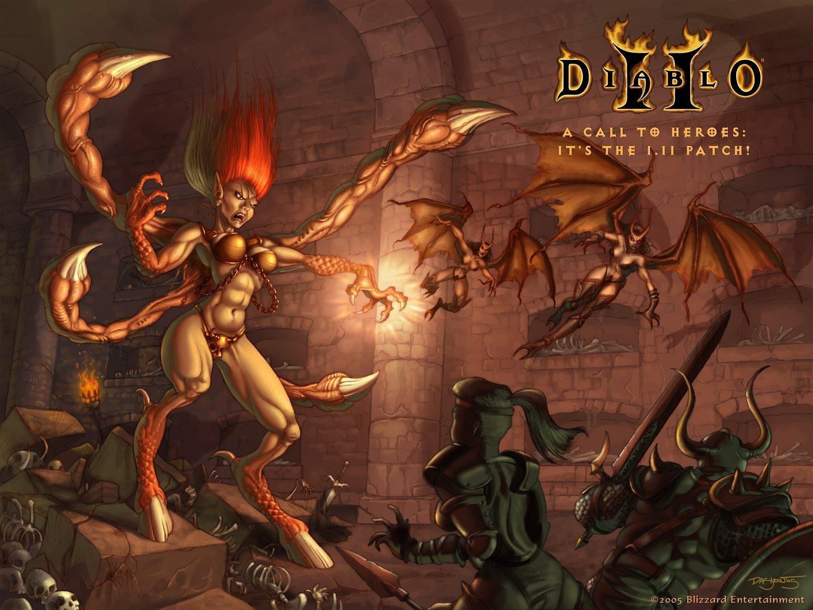 Diablo II Full Hd Wallpaper 4k