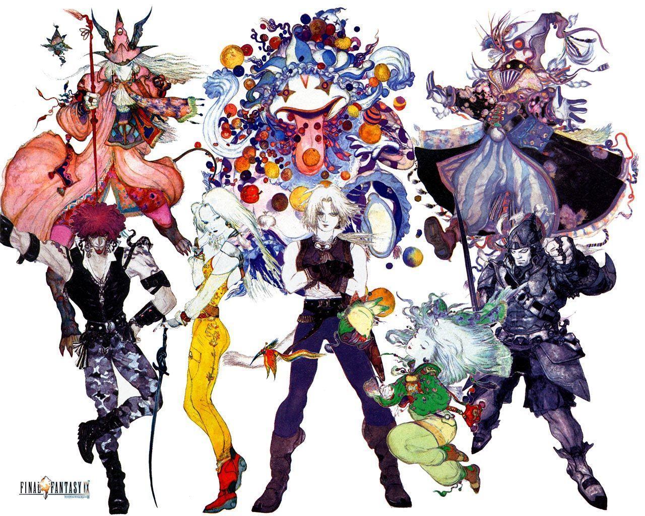 Final Fantasy IX Wallpaper Desktop 4k