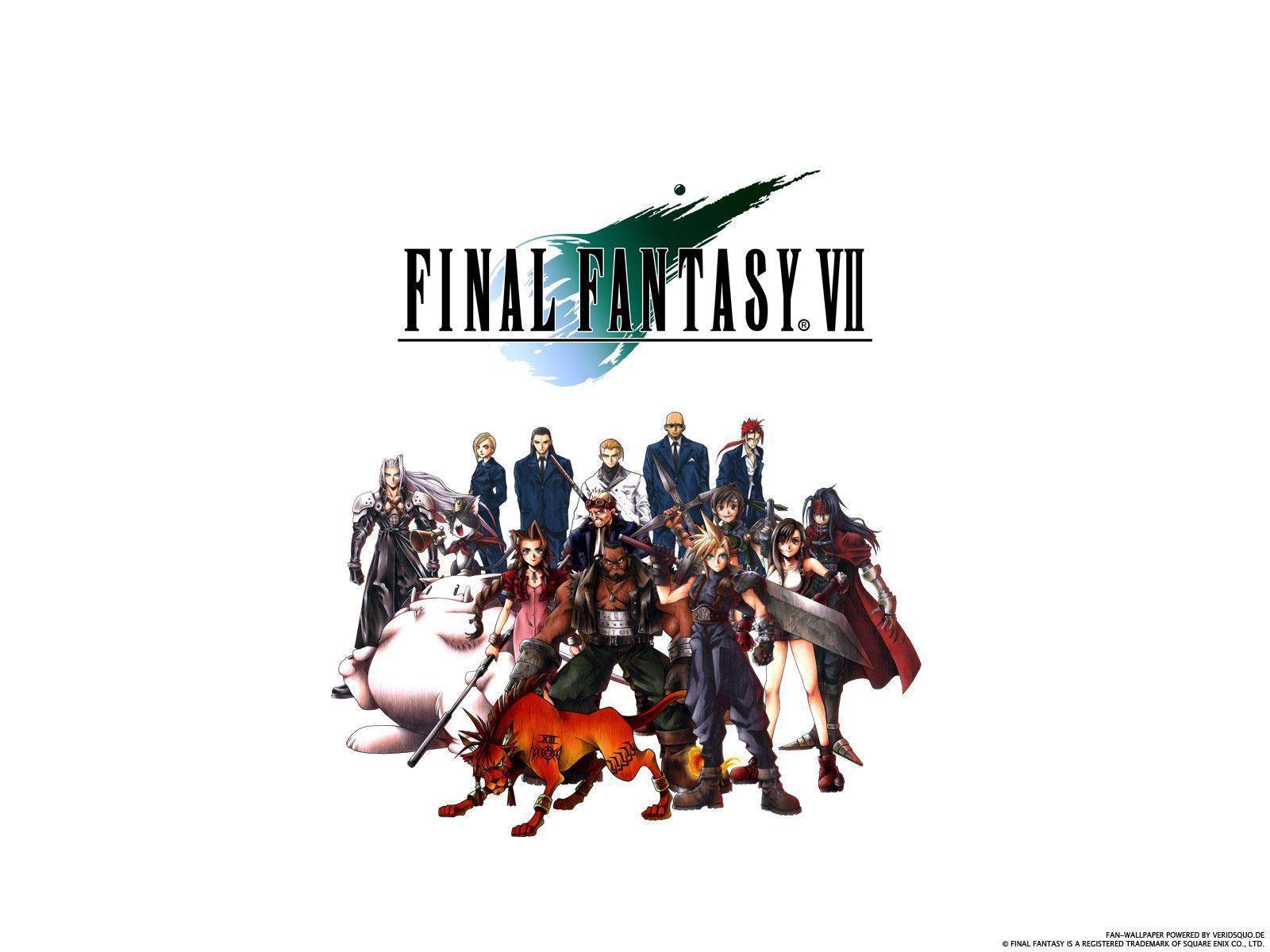 Final Fantasy VII 4k Wallpaper