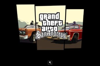 Grand Theft Auto San Andreas New Wallpaper