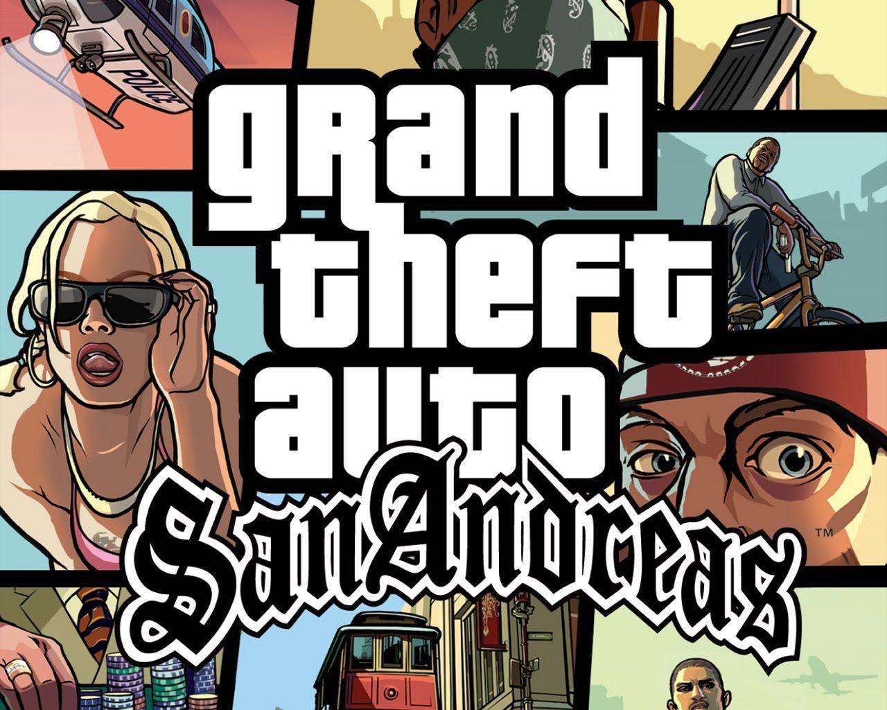 Grand Theft Auto San Andreas ipad wallpaper