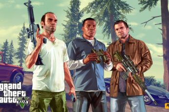 Grand Theft Auto V Iphone Wallpaper