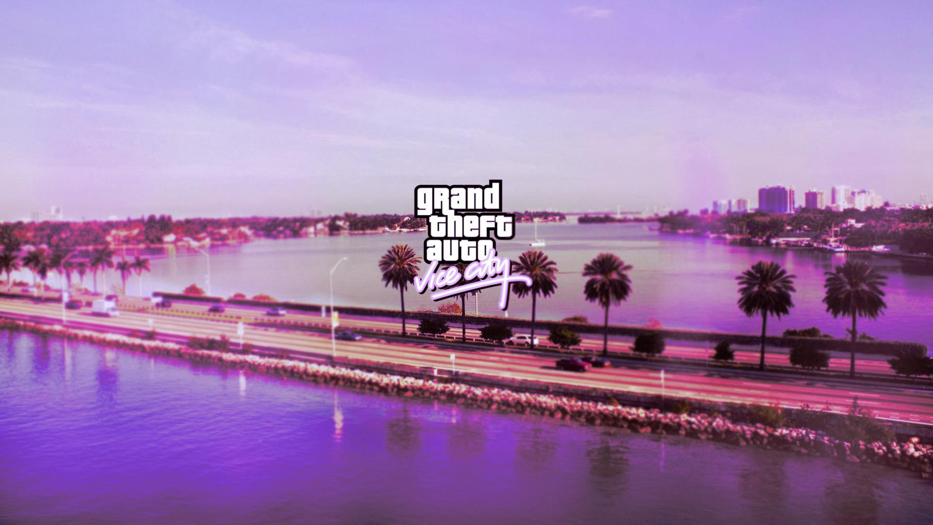 Grand Theft Auto Vice City 1080p Wallpaper