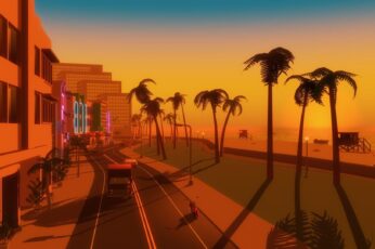 Grand Theft Auto Vice City Hd Wallpaper 4k For Pc
