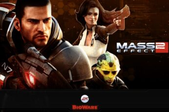 Mass Effect 2 Free Desktop Wallpaper