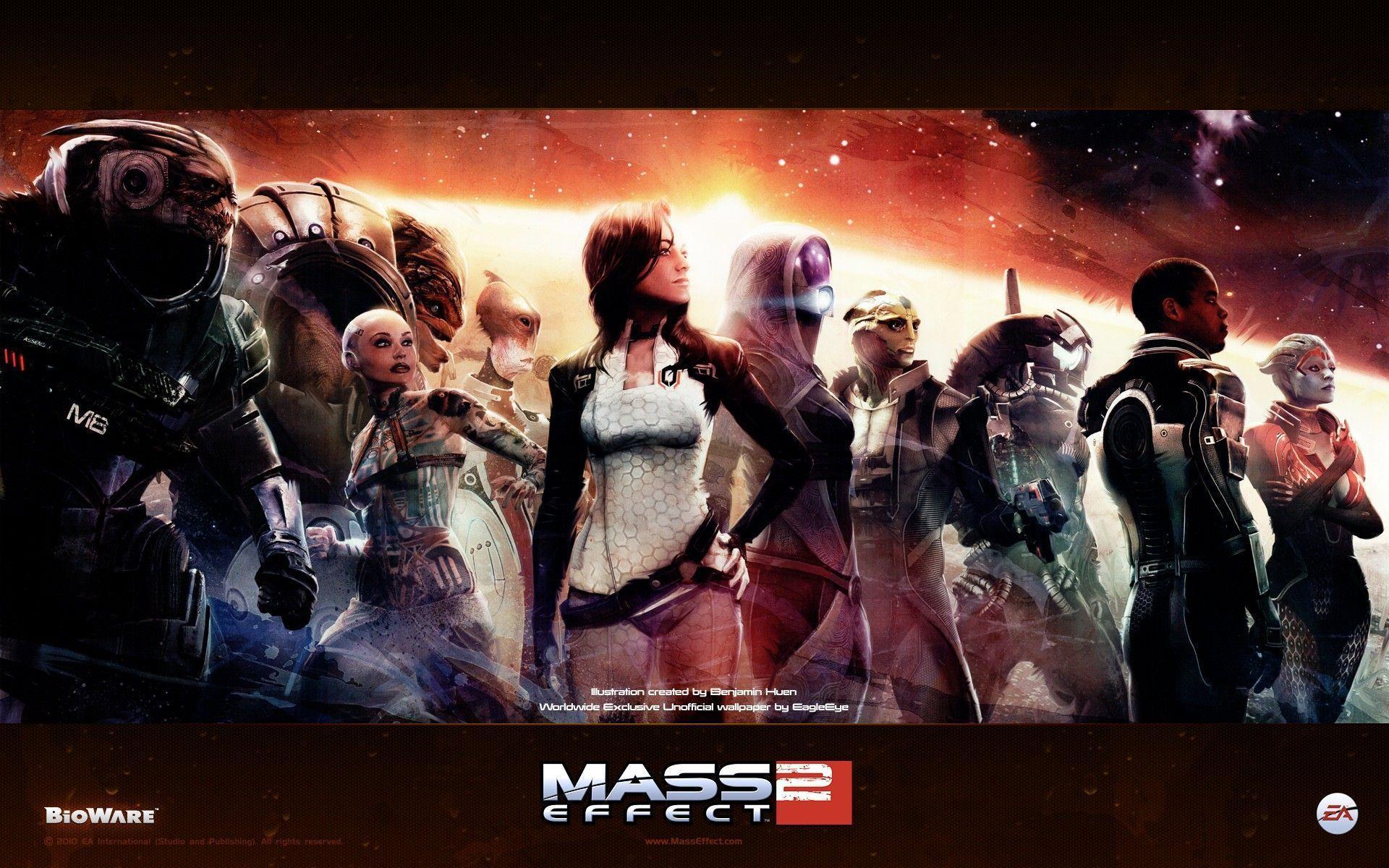 Mass Effect 2 Wallpaper 4k Download