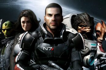 Mass Effect 2 wallpaper 5k