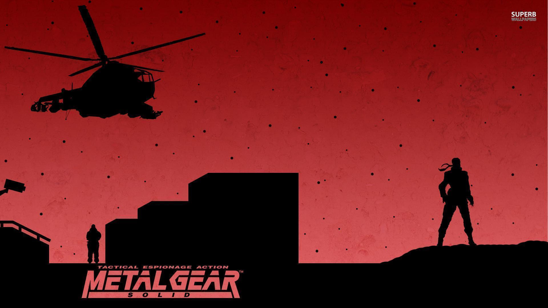 Metal Gear Solid 1080p Wallpaper