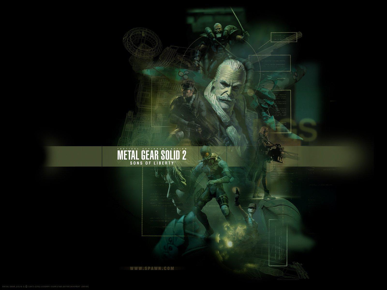 Metal Gear Solid 2 Sons Of Liberty Iphone Wallpaper