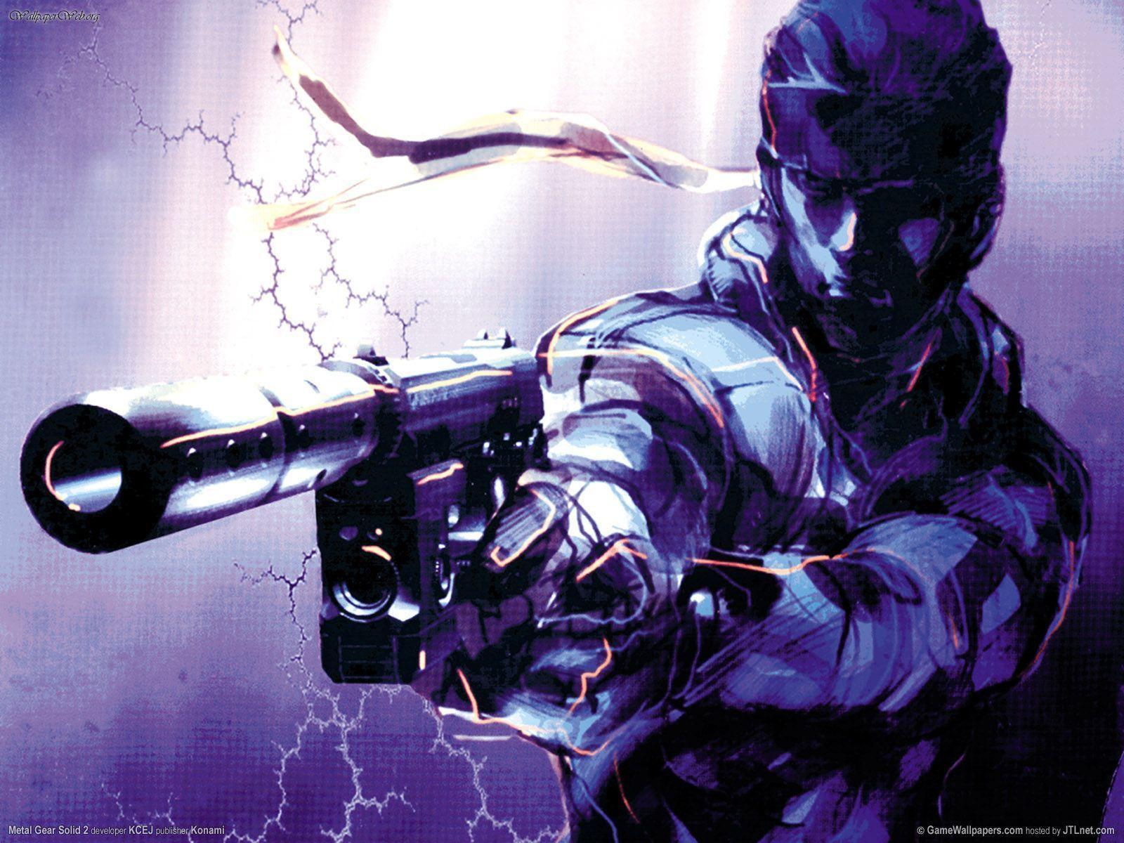 Metal Gear Solid 2 Sons Of Liberty Wallpaper Hd