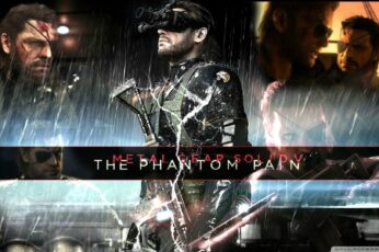 Metal Gear Solid V The Phantom Pain Laptop Wallpaper 4k