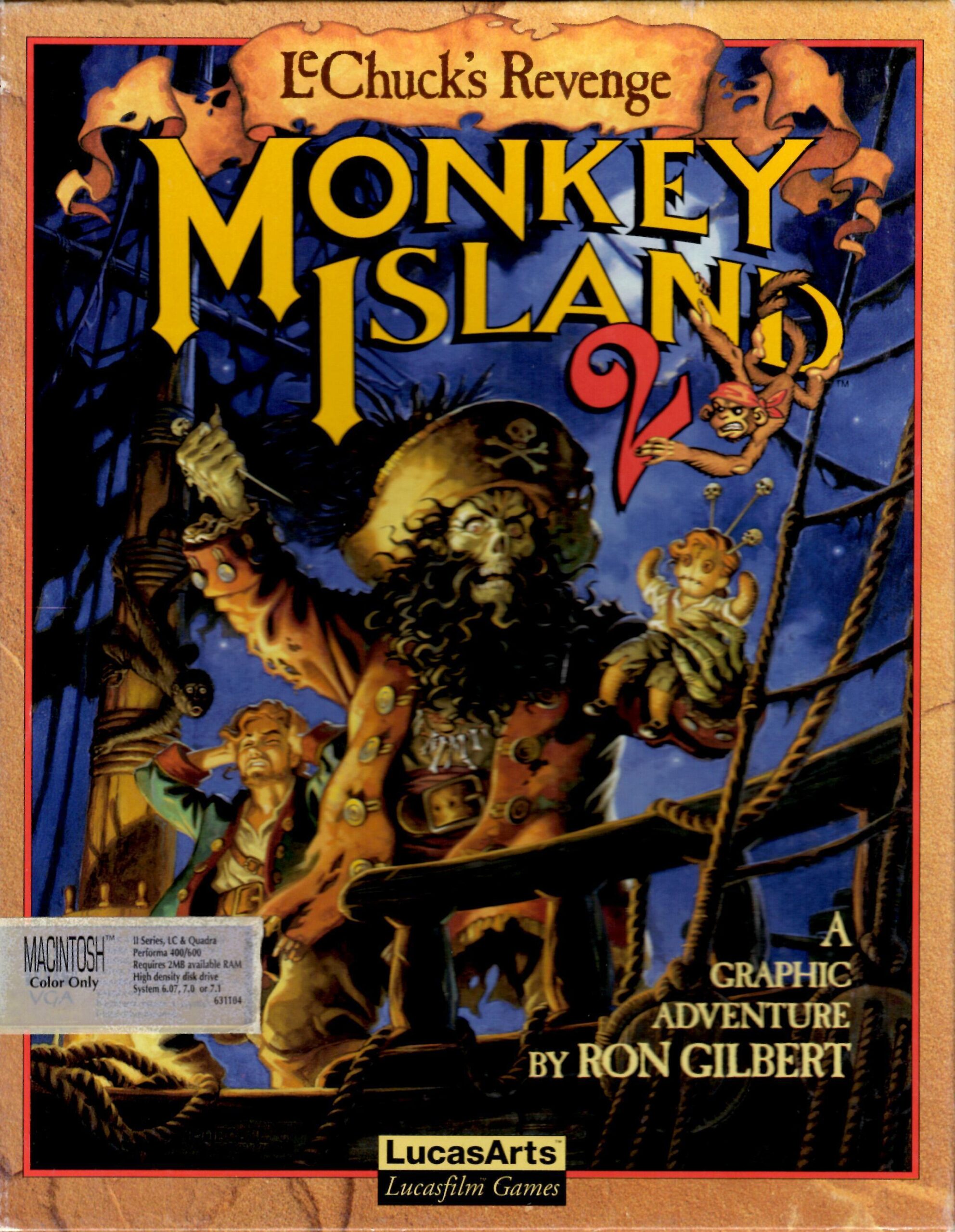 Monkey Island 2 LeChuck's Revenge Wallpaper For Pc, Monkey Island 2 LeChuck's Revenge, Game