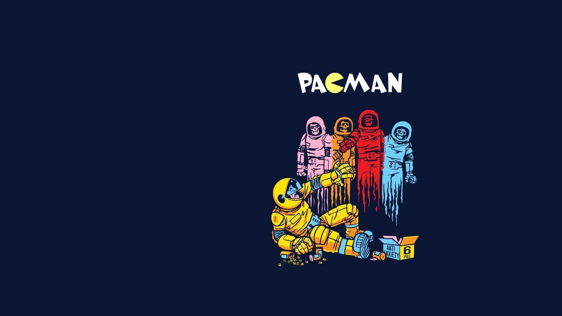 Ms Pac-Man wallpaper 5k