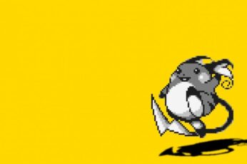 Pokemon Yellow Desktop Wallpaper 4k