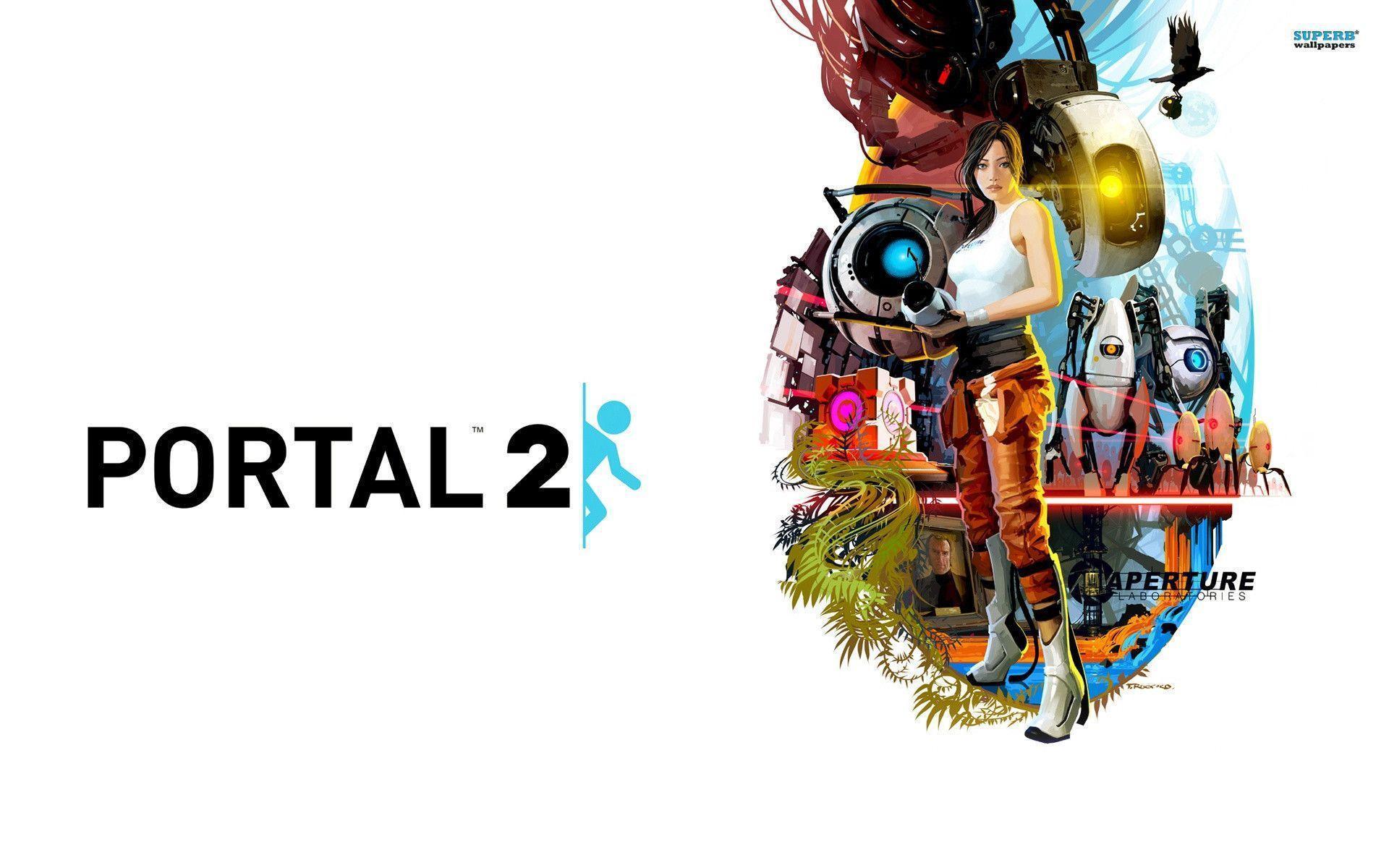 Portal 2 Full Hd Wallpaper 4k