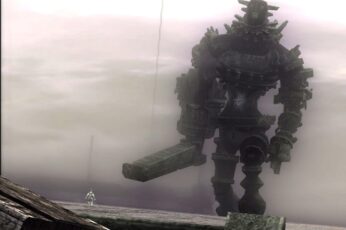 Shadow Of The Colossus lock screen wallpaper