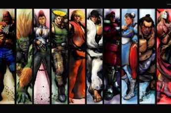 Street Fighter II ipad wallpaper