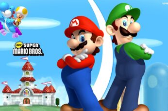 Super Mario Bros Hd Wallpaper 4k For Pc