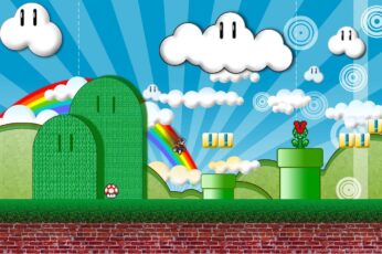 Super Mario Bros Wallpaper 4k