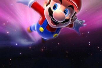 Super Mario Galaxy wallpaper 5k