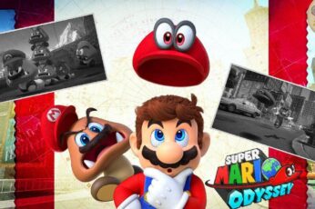 Super Mario Odyssey wallpaper 5k