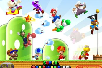 Super Mario World Desktop Wallpaper 4k