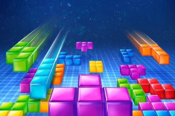 Tetris wallpaper 5k